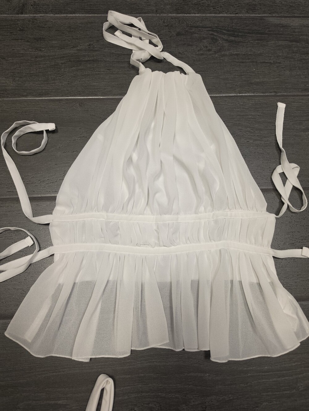 SHEIN 3 TOP BUNDLE White • Office to Night Out • Bachelorette & Bride Approved!! - Picture 3 of 14